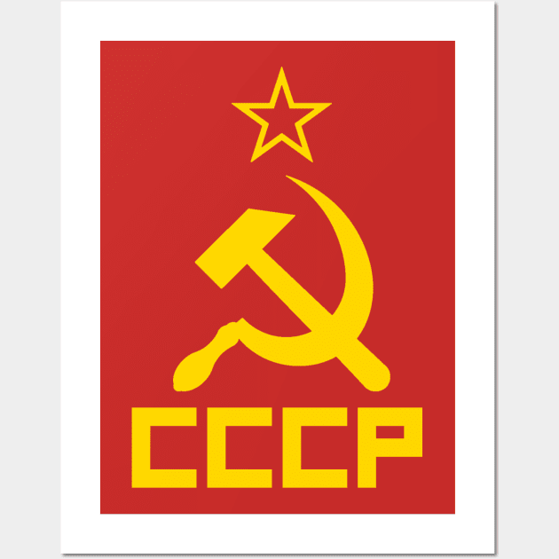 Retro Soviet USSR Design Wall Art by McNutt